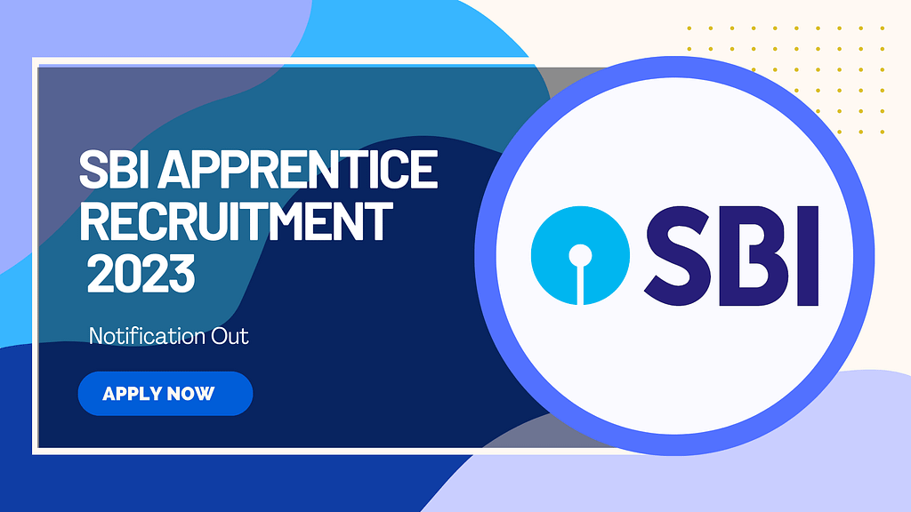 SBI Apprentice Recruitment 2023 Notification Out