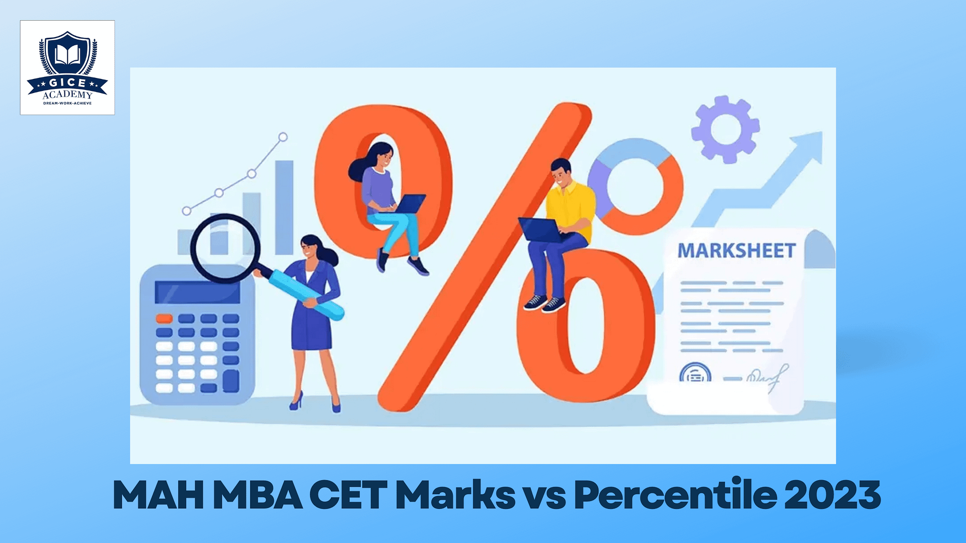 MAH MBA CET Marks vs Percentile 2023- How to Calculate