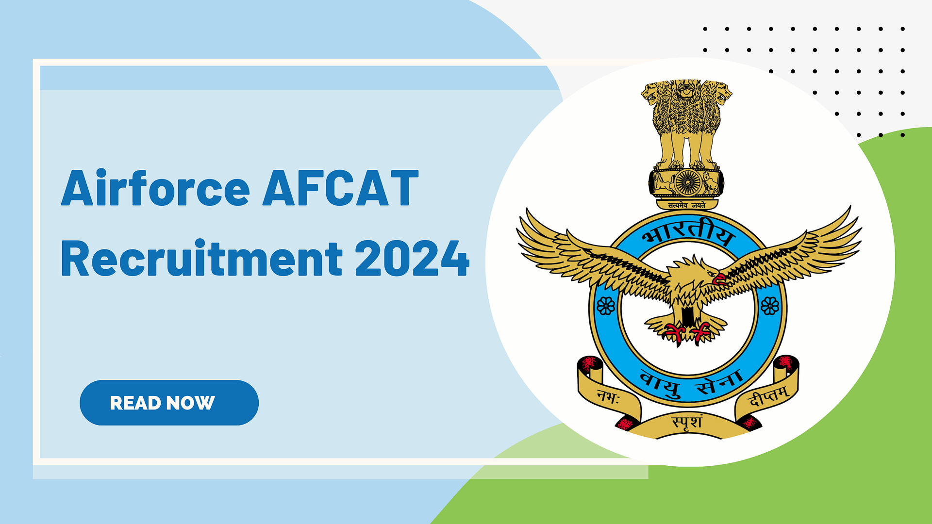 Airforce AFCAT Recruitment 01/2024 Apply Online