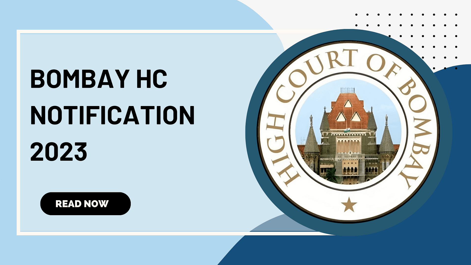 Bombay HC Recruitment 2023 Notification Out Apply Online Now