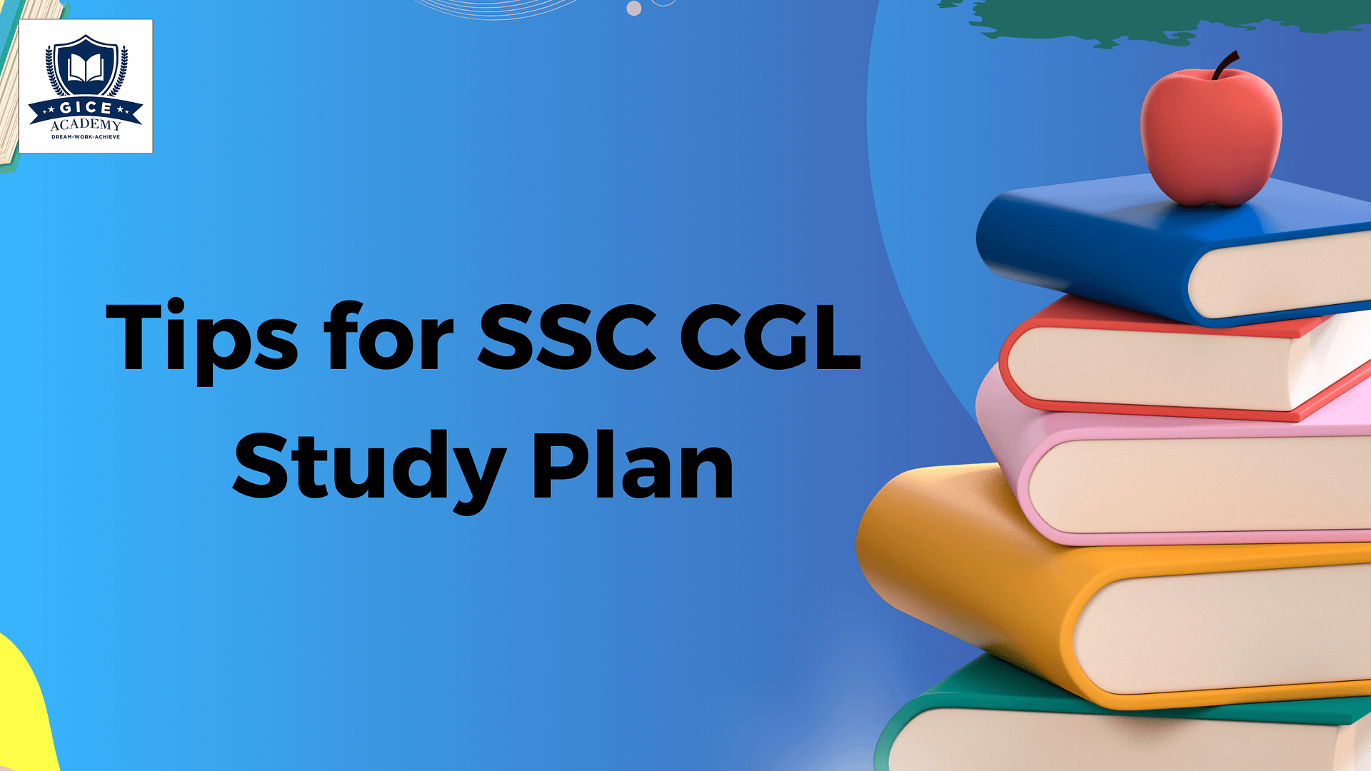 SSC CGL Study Plan