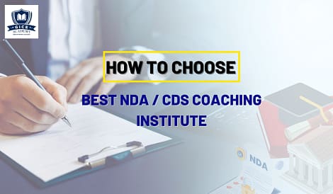 how to choose NDA / CDS coaching institute