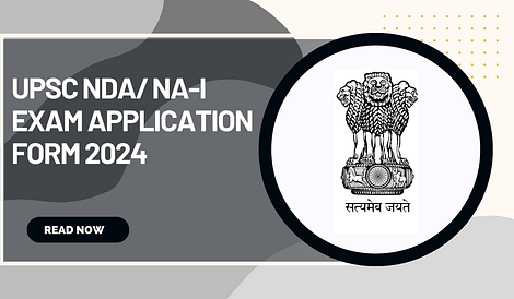 UPSC NDA 1 2024 Notification Out Apply Now
