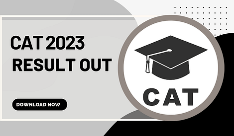CAT Result 2023 Out Check CAT Score & Percentile